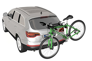 Hitch Mounted Bike Carriers