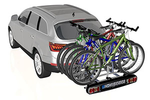 Tow Bar Mounted Bike Carriers