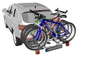 Tow Bar Mounted Bike Carriers